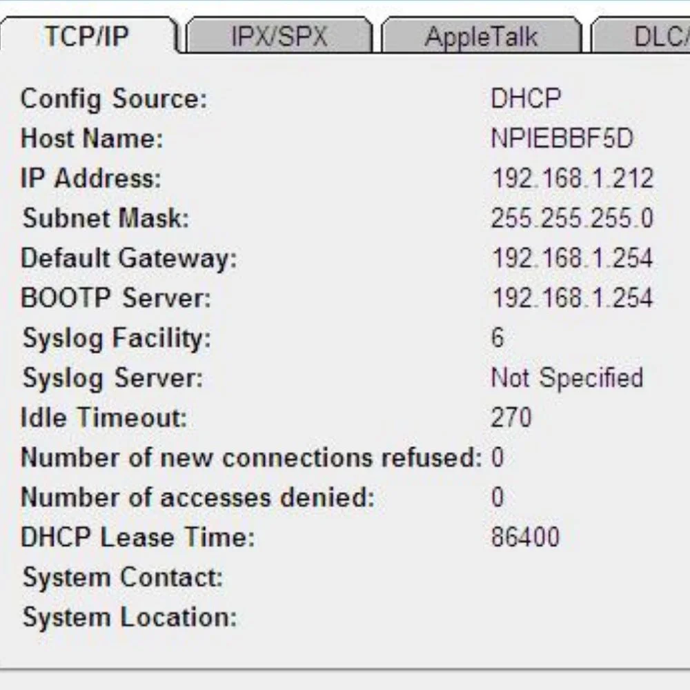 HP JetDirect 620N Print Server J7934G J7934-60012 / 61033 | DOM 09/2008